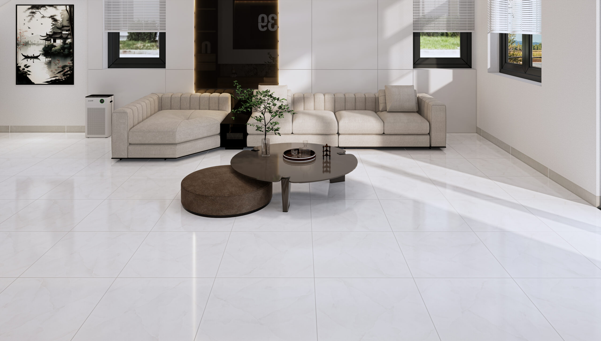 Gạch Lát nền Ý Mỹ 60x60 EF69005