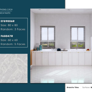 Gạch Lát nền Ý Mỹ 80x80 EF89006R