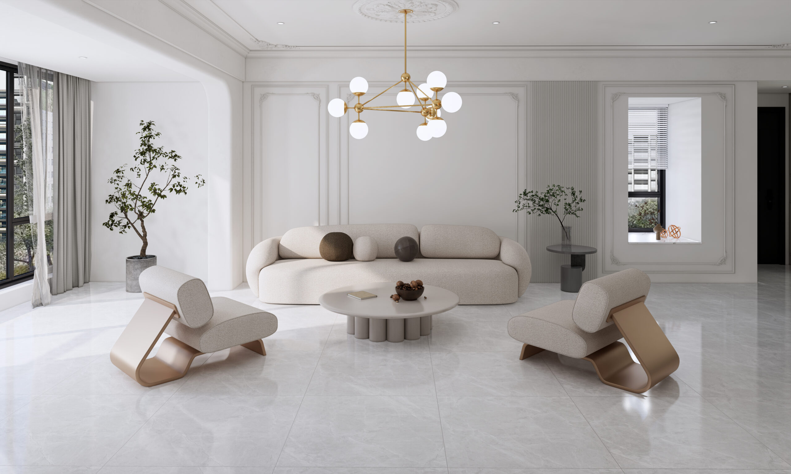 Gạch Lát nền Ý Mỹ 80x80 EN89012R - Ảnh 6