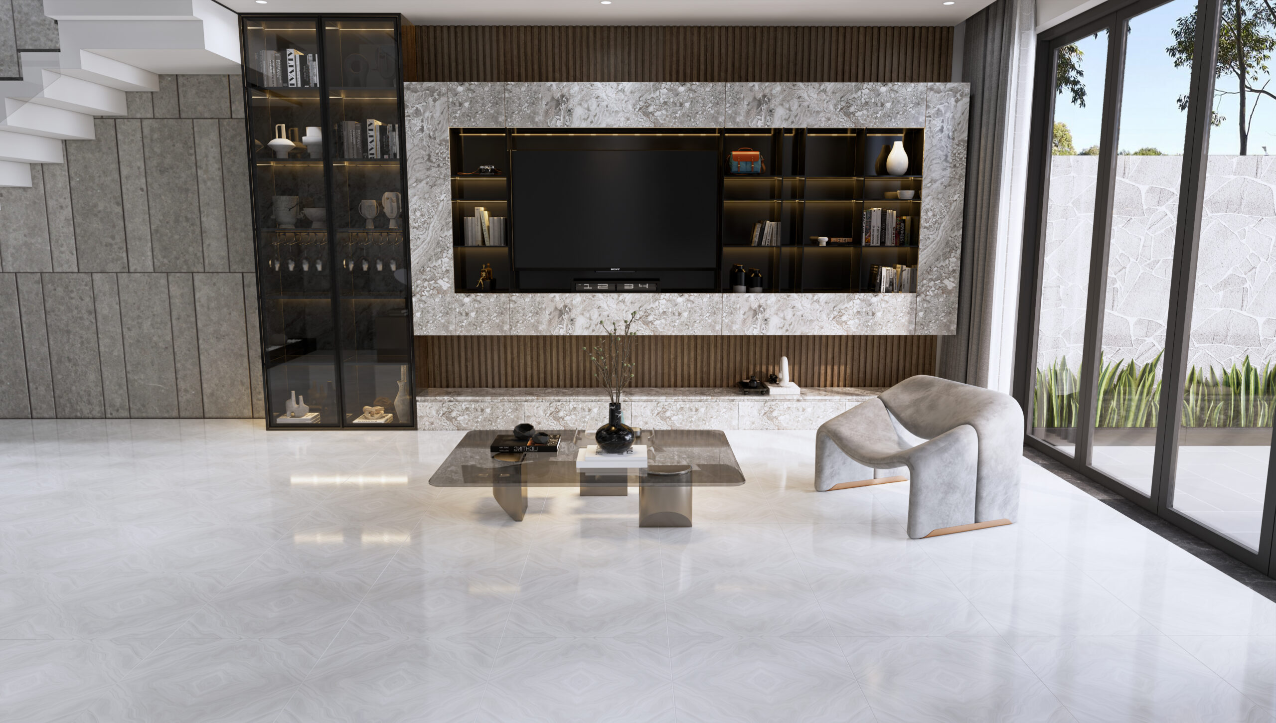 Gạch Lát nền Ý Mỹ 60x60 EP69010 - Ảnh 2