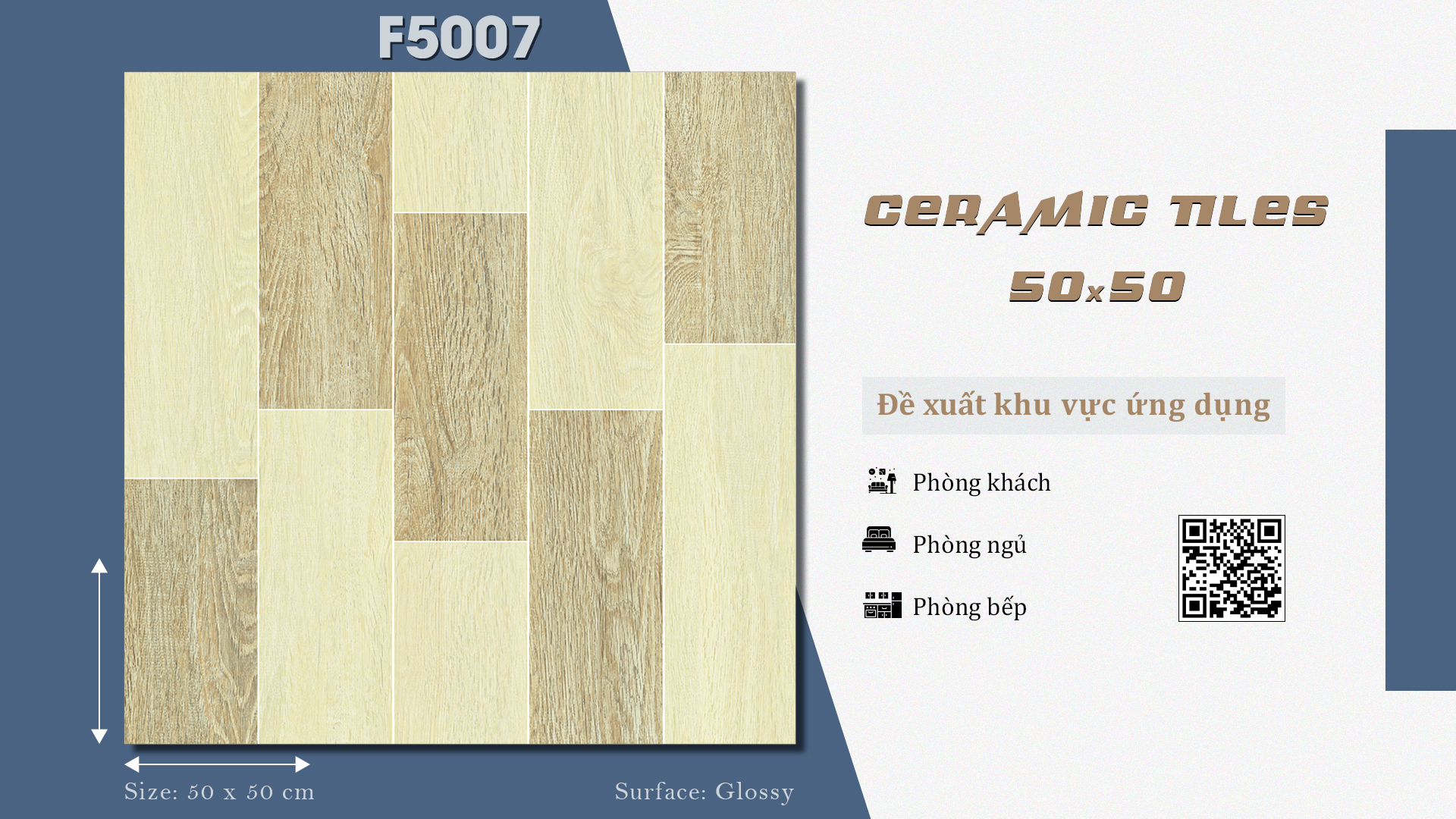 Gạch Lát nền Ý Mỹ 50x50 F5007