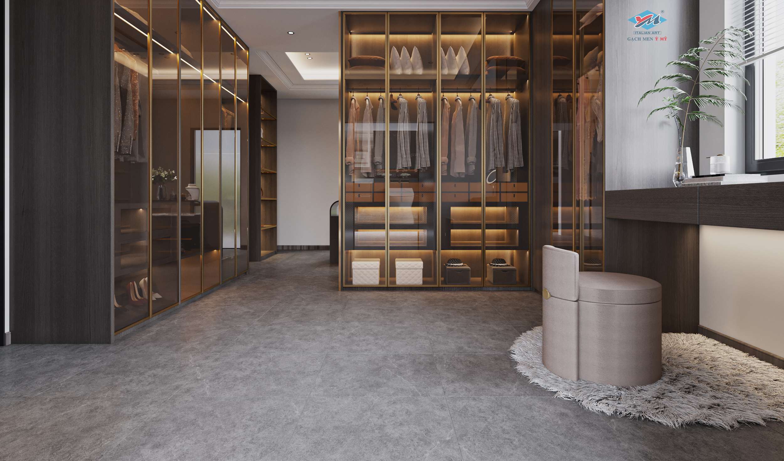 Gạch Lát nền Ý Mỹ 60x60 F6045RM - Ảnh 2