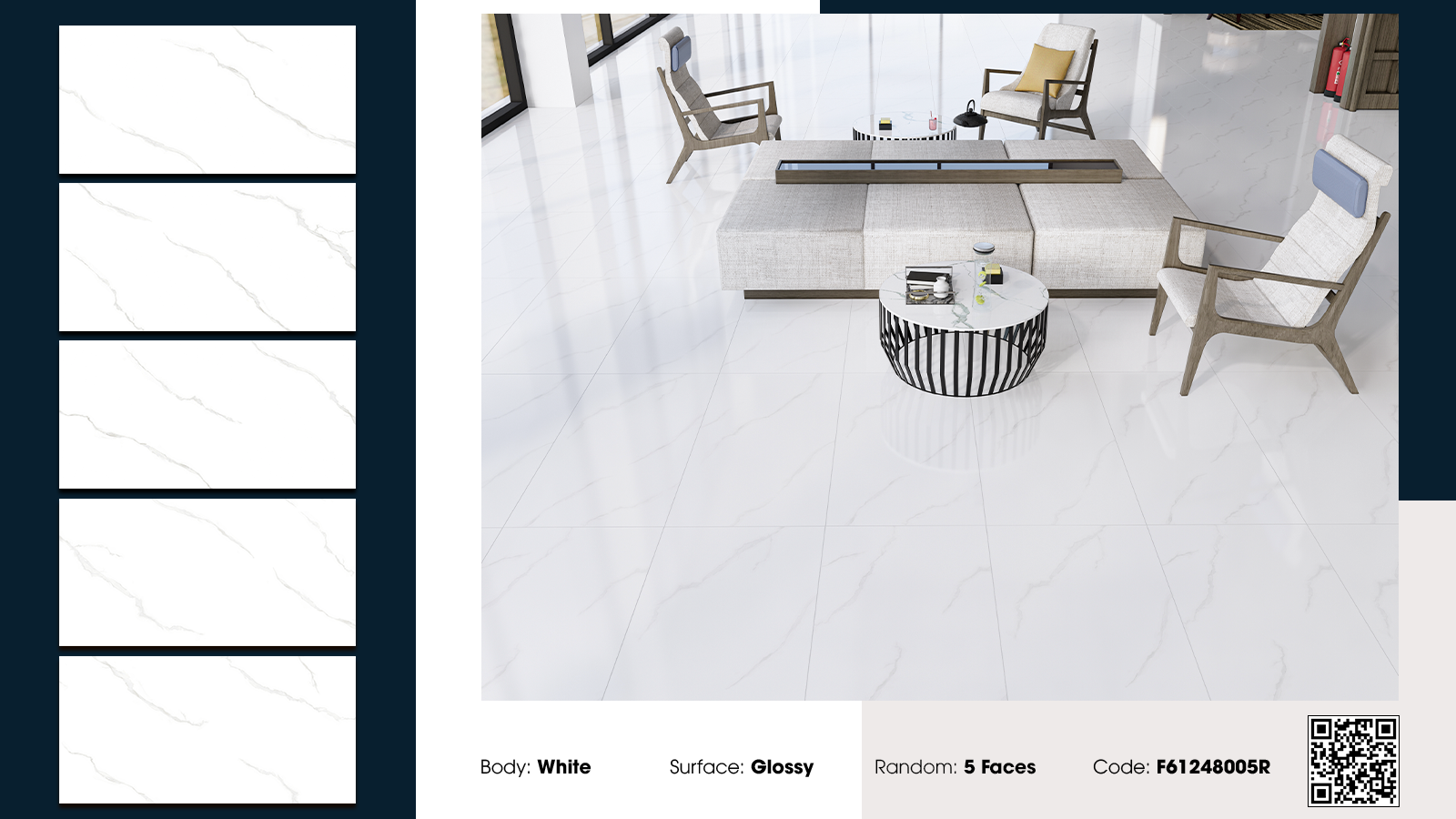 Gạch Lát nền Ý Mỹ 60x120 F61248005R