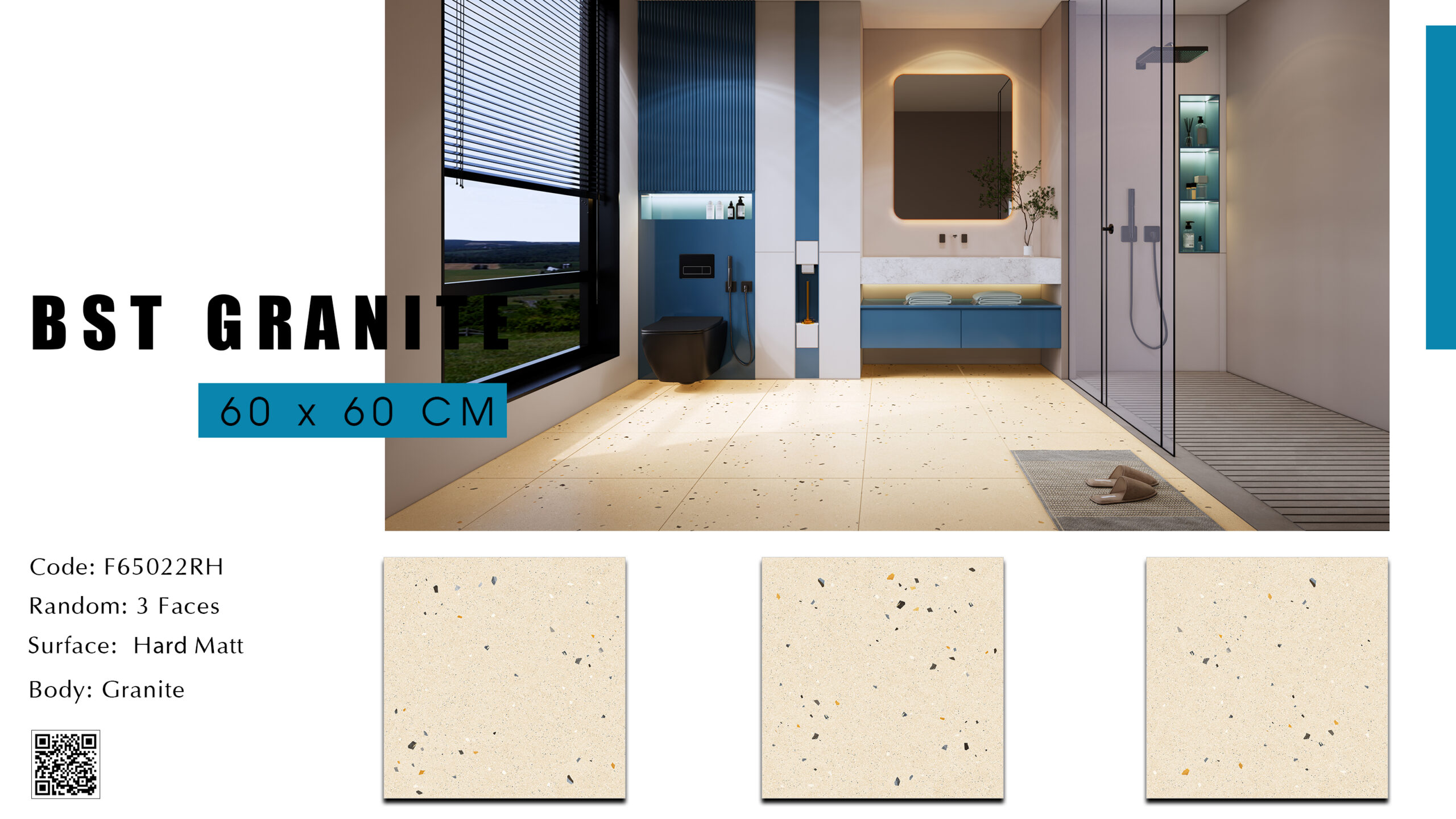 Gạch Lát nền Ý Mỹ 60x60 F65022RH