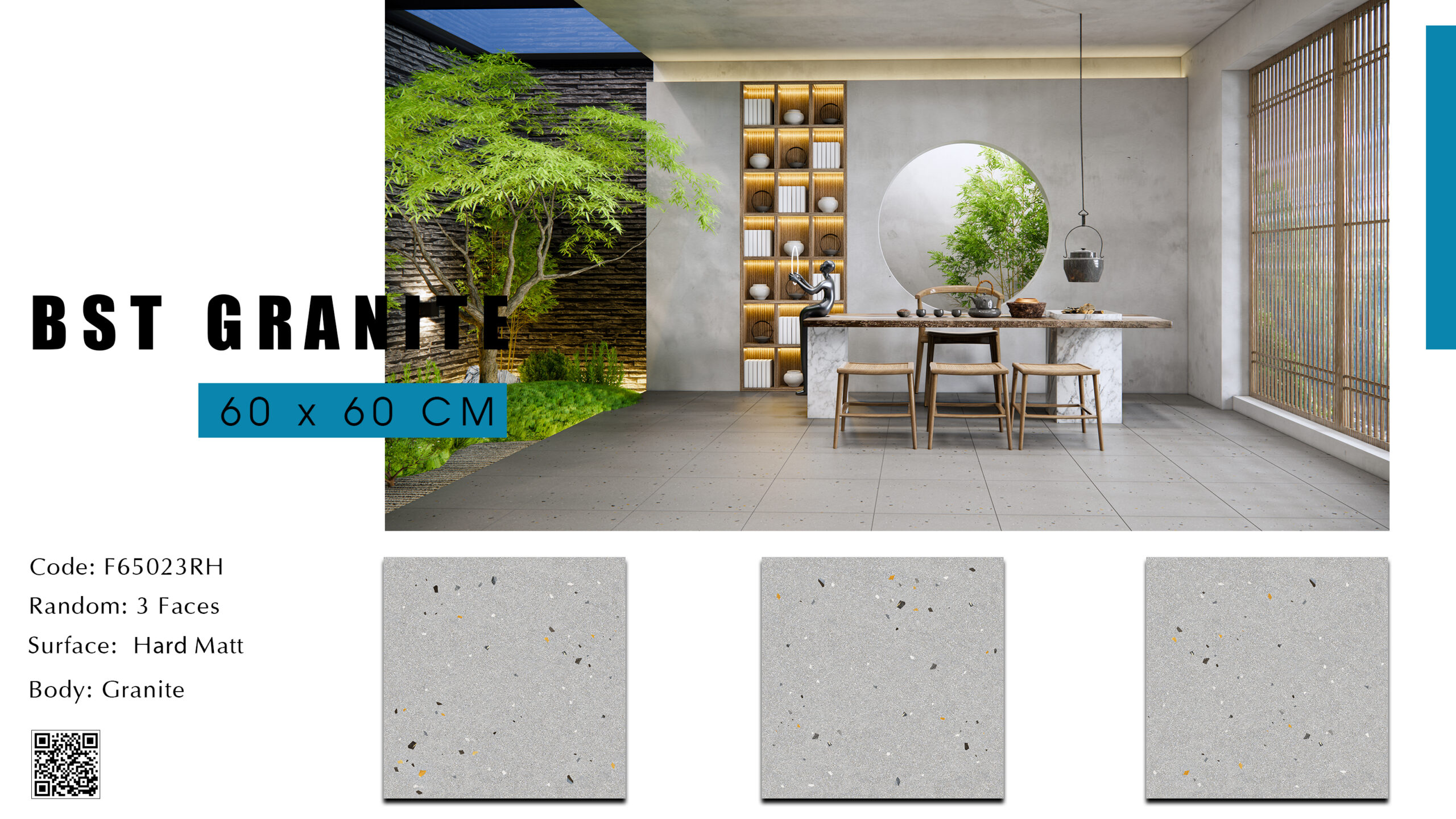 Gạch Lát nền Ý Mỹ 60x60 F65023RH