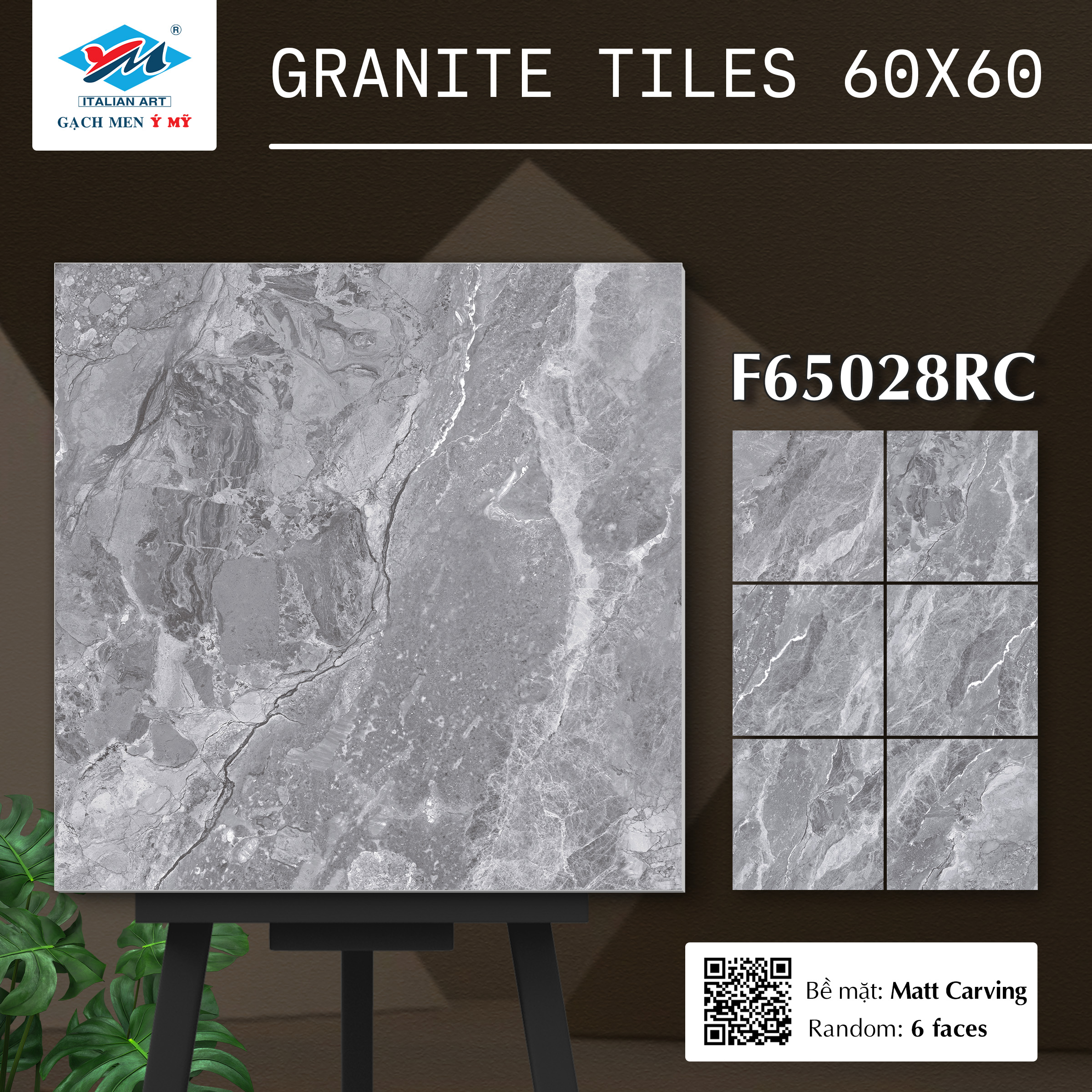 Gạch Lát nền Ý Mỹ 60x60 F65028RC - Ảnh 10