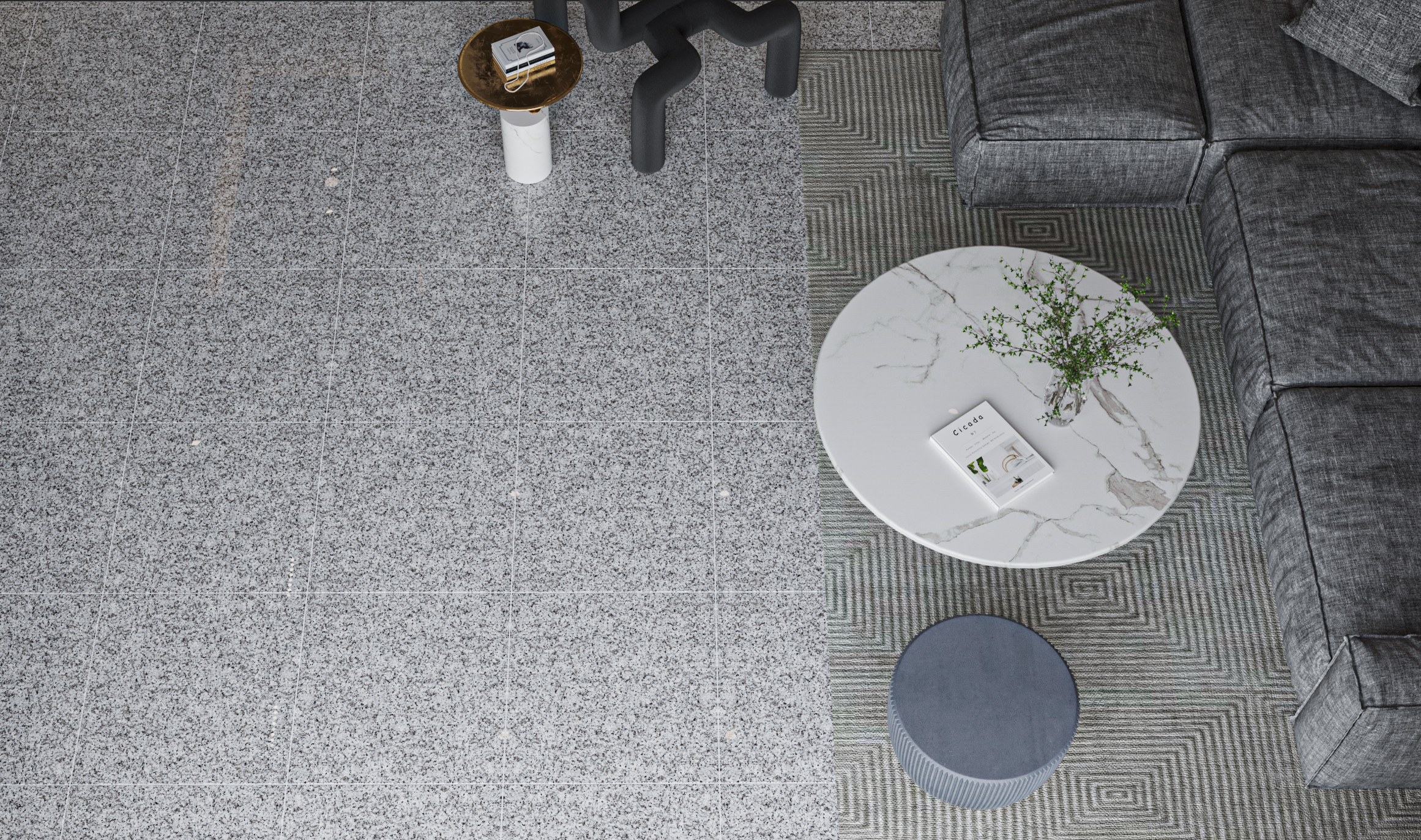 Gạch Lát nền Ý Mỹ 60x60 F68011 - Ảnh 2