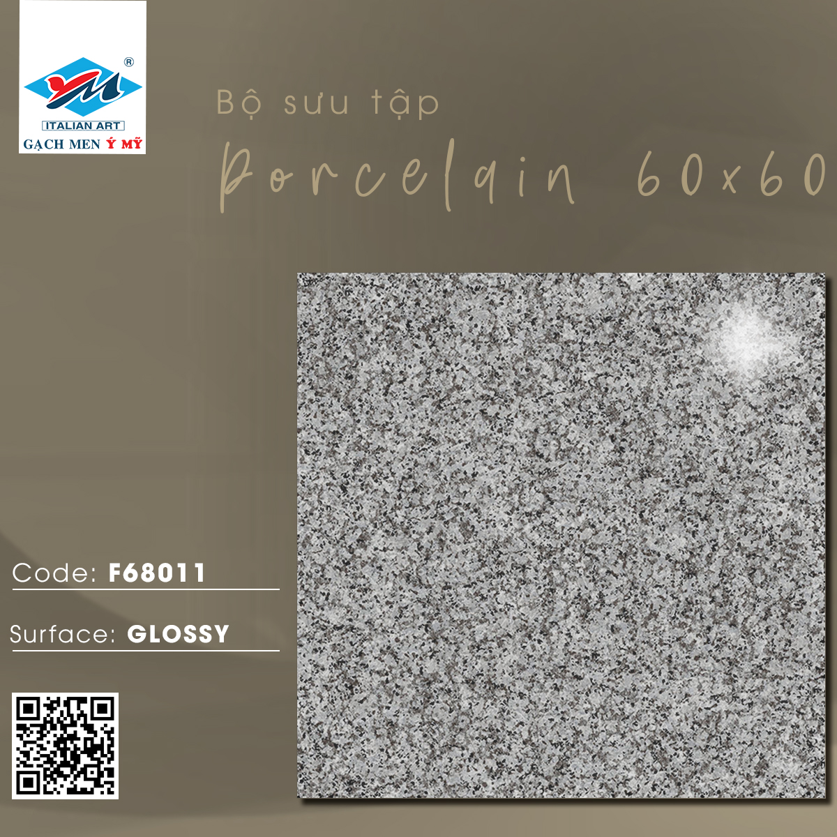 Gạch Lát nền Ý Mỹ 60x60 F68011 - Ảnh 3