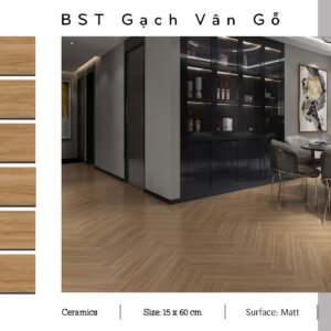 Gạch Lát nền, ốp tường Ý Mỹ 15x60 G156005R