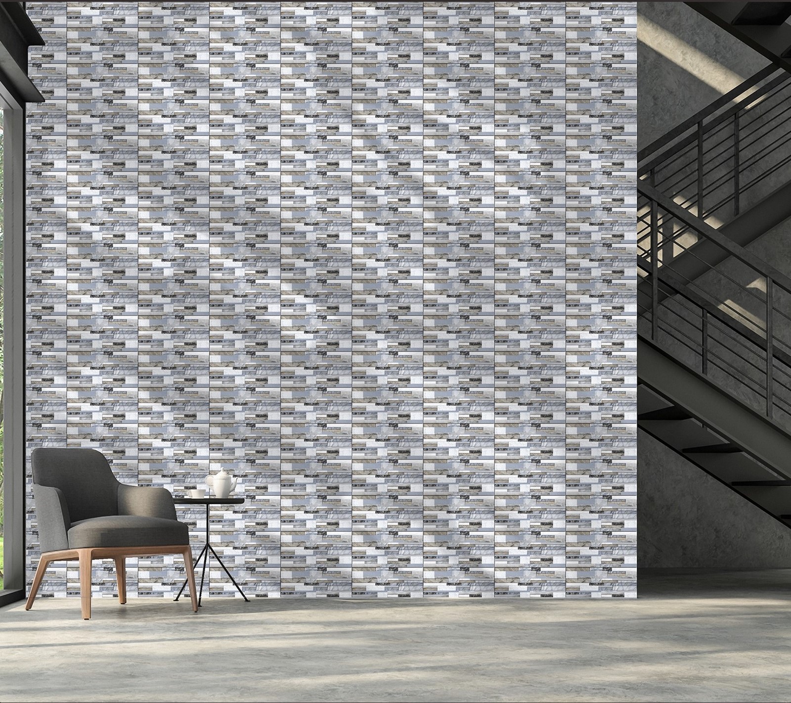 Gạch Gạch trang trí Ý Mỹ 20x40 G24003TS - Ảnh 2