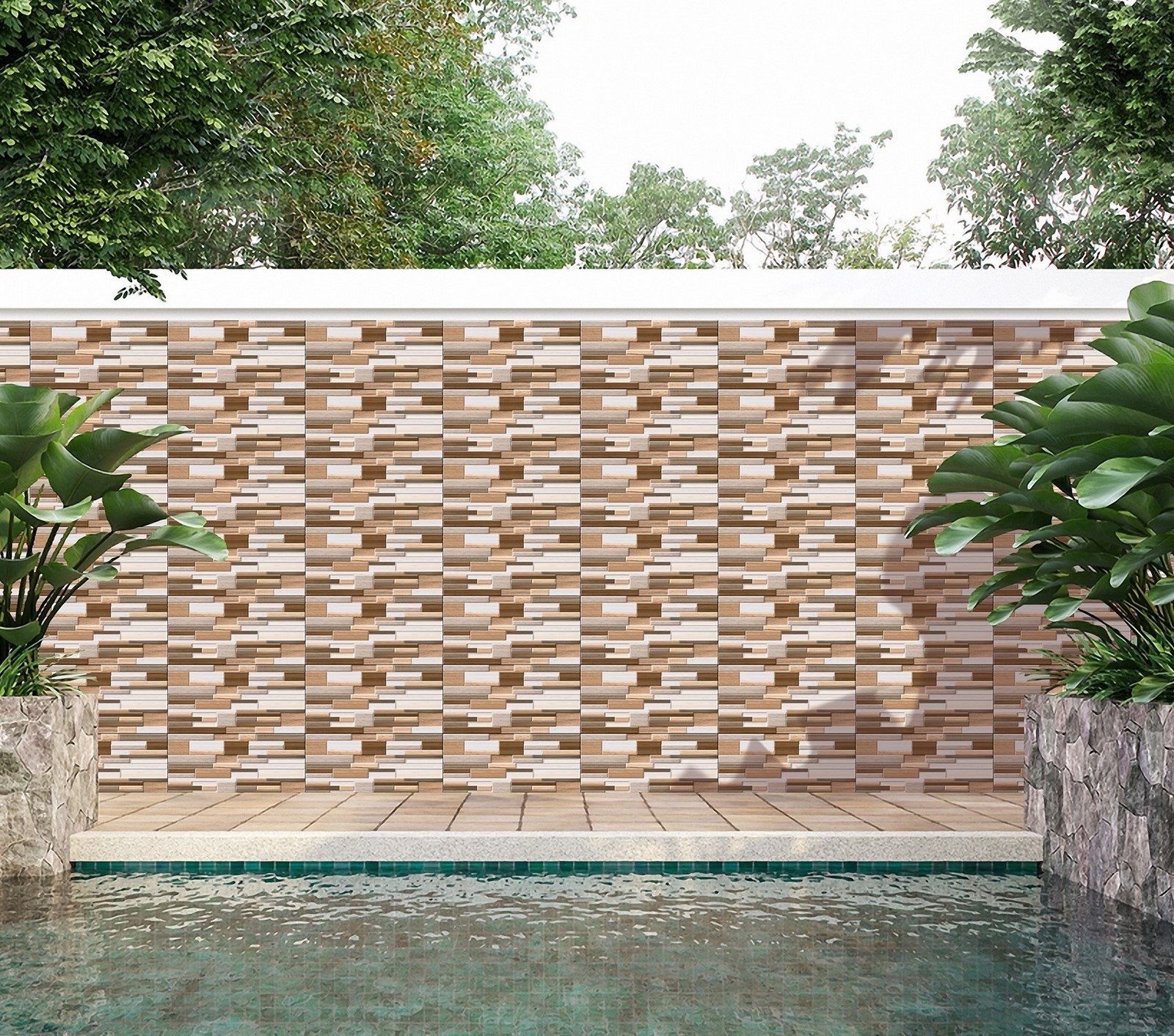 Gạch Gạch trang trí Ý Mỹ 20x40 G24004TS - Ảnh 2