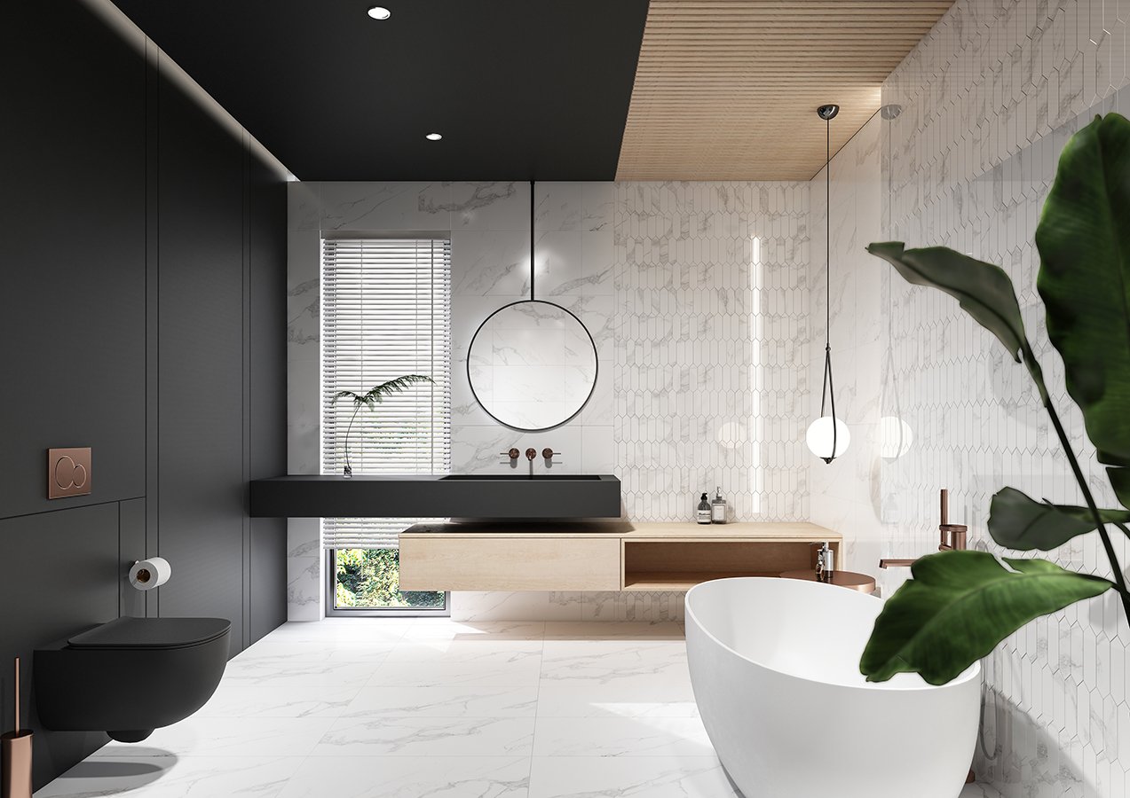 Gạch vân đá marble Vietceramic 40x80 48MACA - Ảnh 5