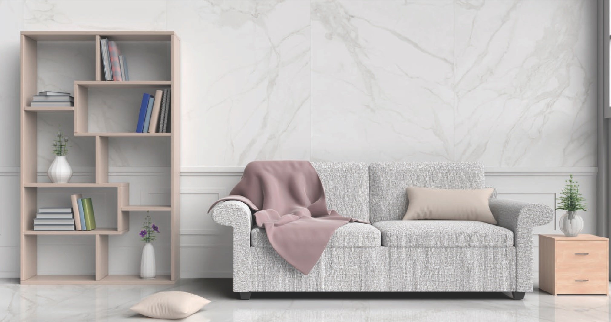 Gạch vân đá tự nhiên Vietceramic 60x120 612X6R8021A - Ảnh 2