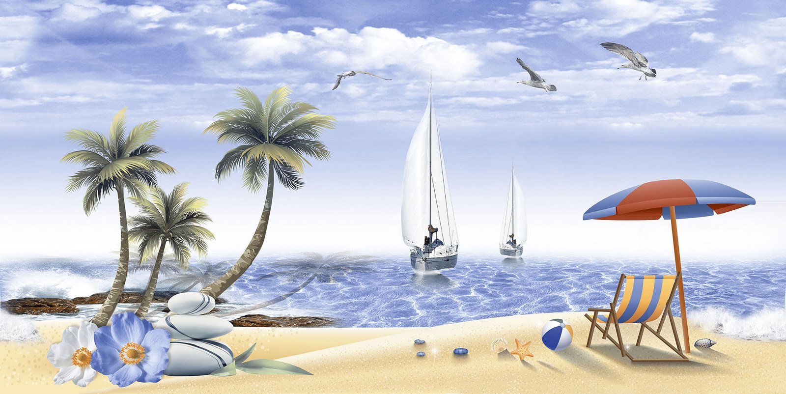 Gạch Lát nền, ốp tường Ý Mỹ 30x60 M36000 - Ảnh 2