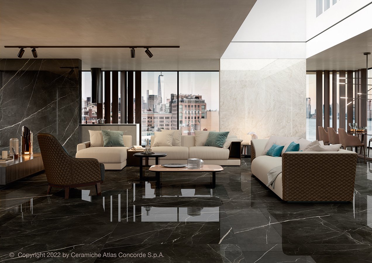 Gạch vân đá marble Vietceramic 120x278 120278MACABLLP - Ảnh 5