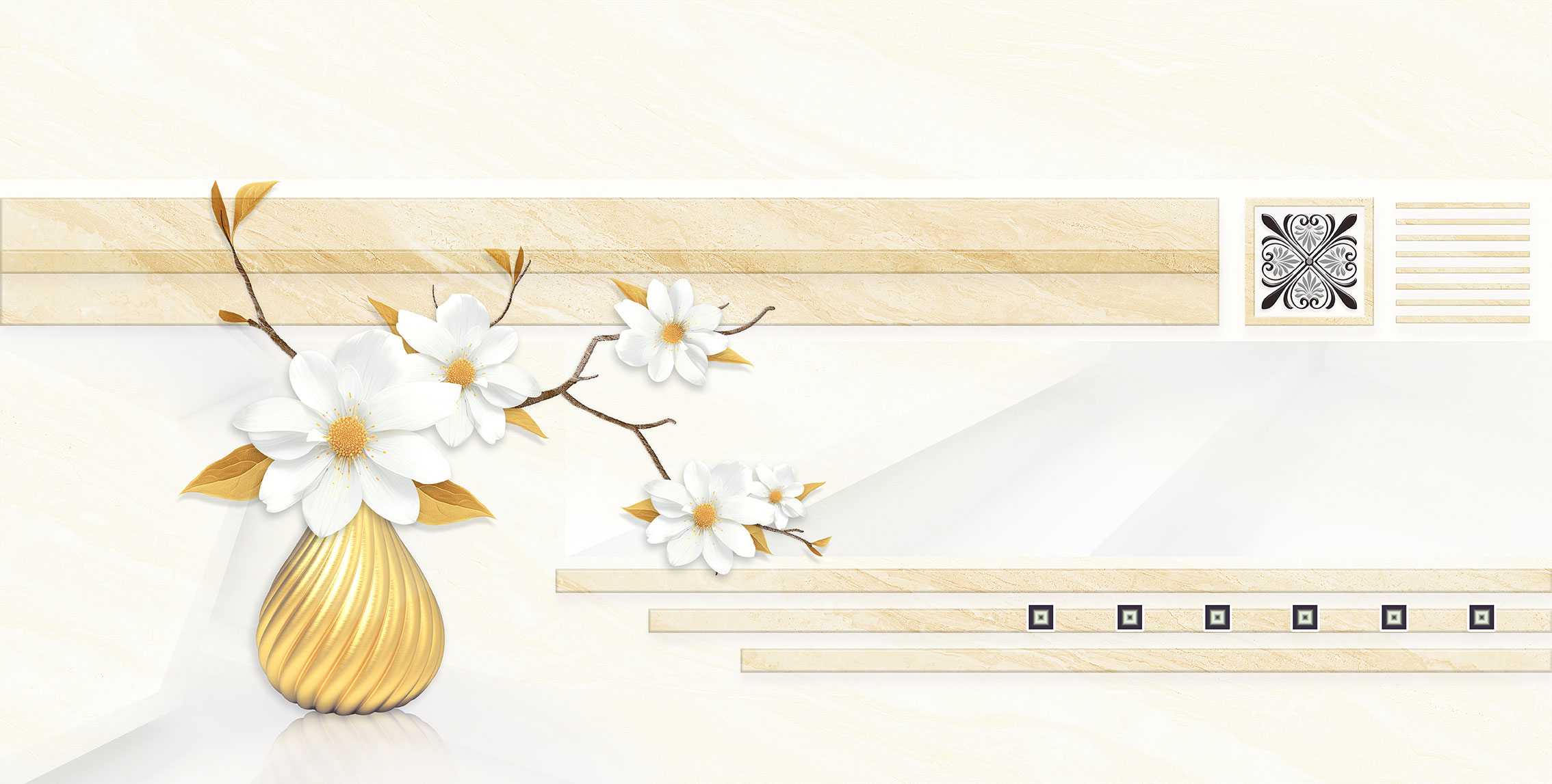 Gạch Ốp tường Ý Mỹ 40x80 MN4801D