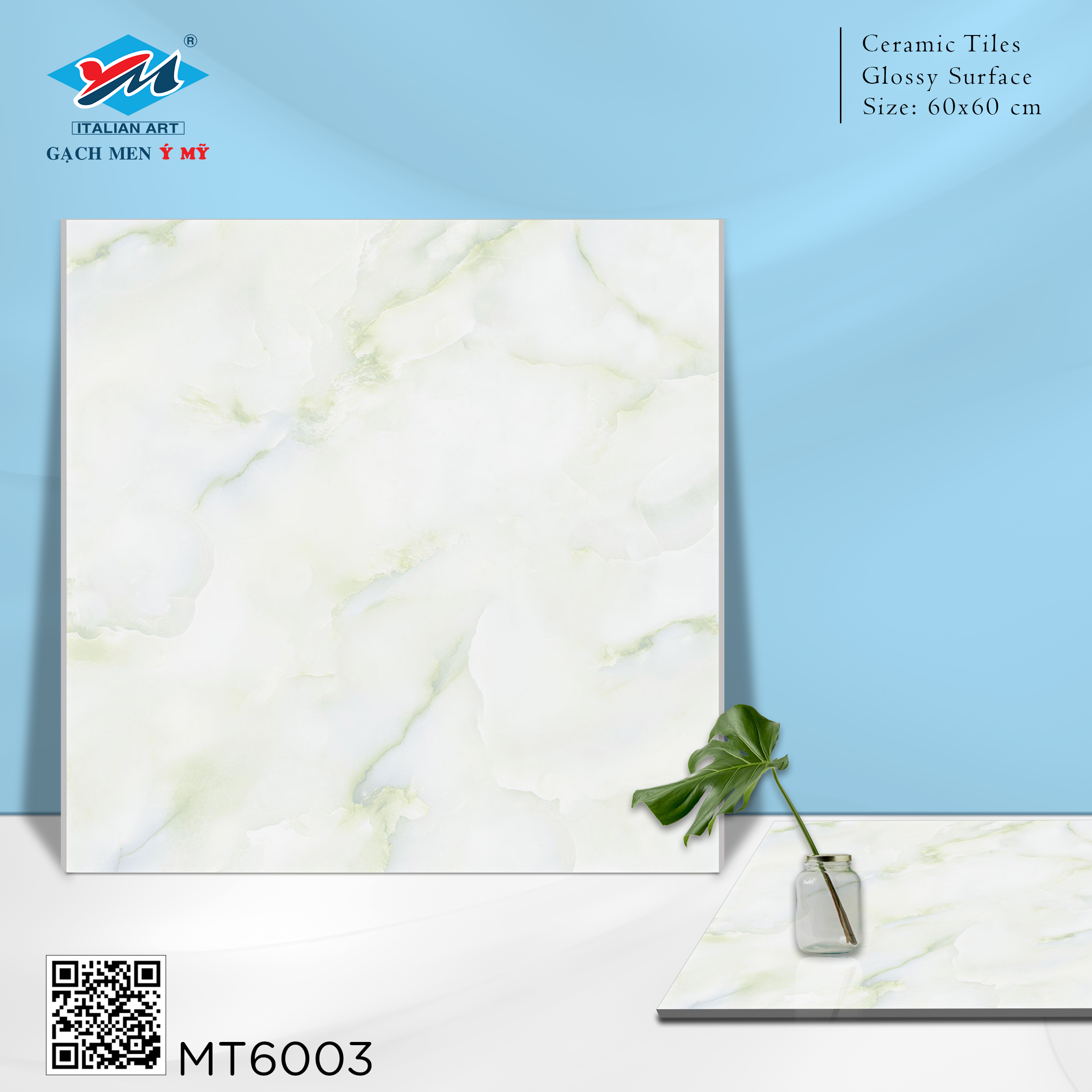 Gạch Lát nền Ý Mỹ 60x60 MT6003 - Ảnh 2