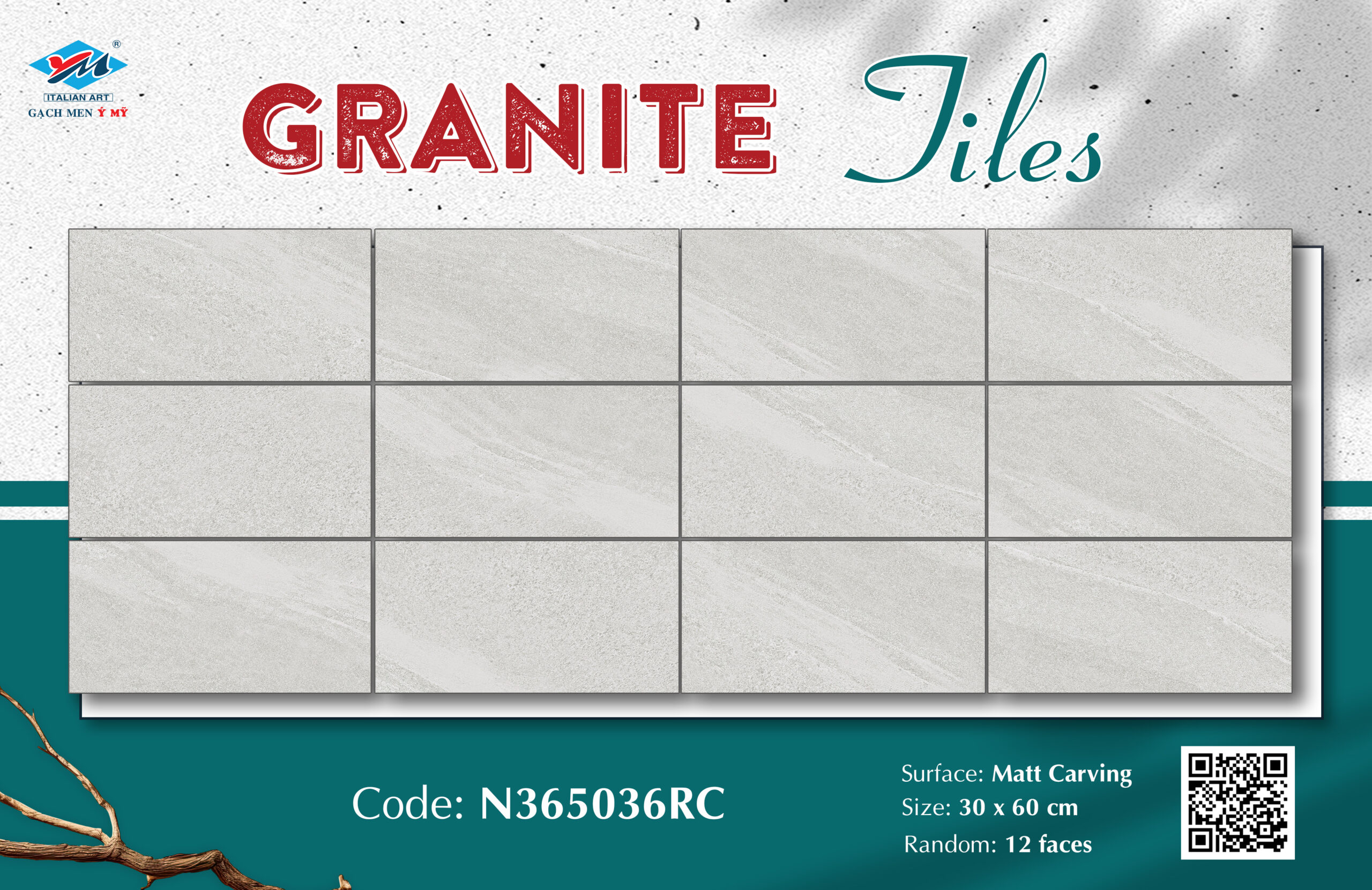 Gạch Lát nền, ốp tường Ý Mỹ 30x60 N365036RC - Ảnh 16