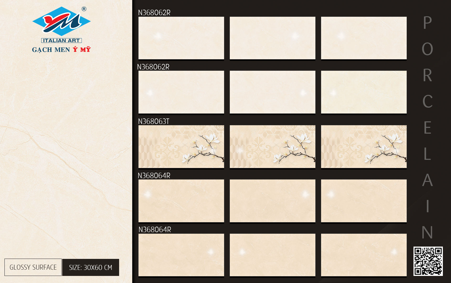 Gạch Ốp tường Ý Mỹ 30x60 N368062R - Ảnh 16