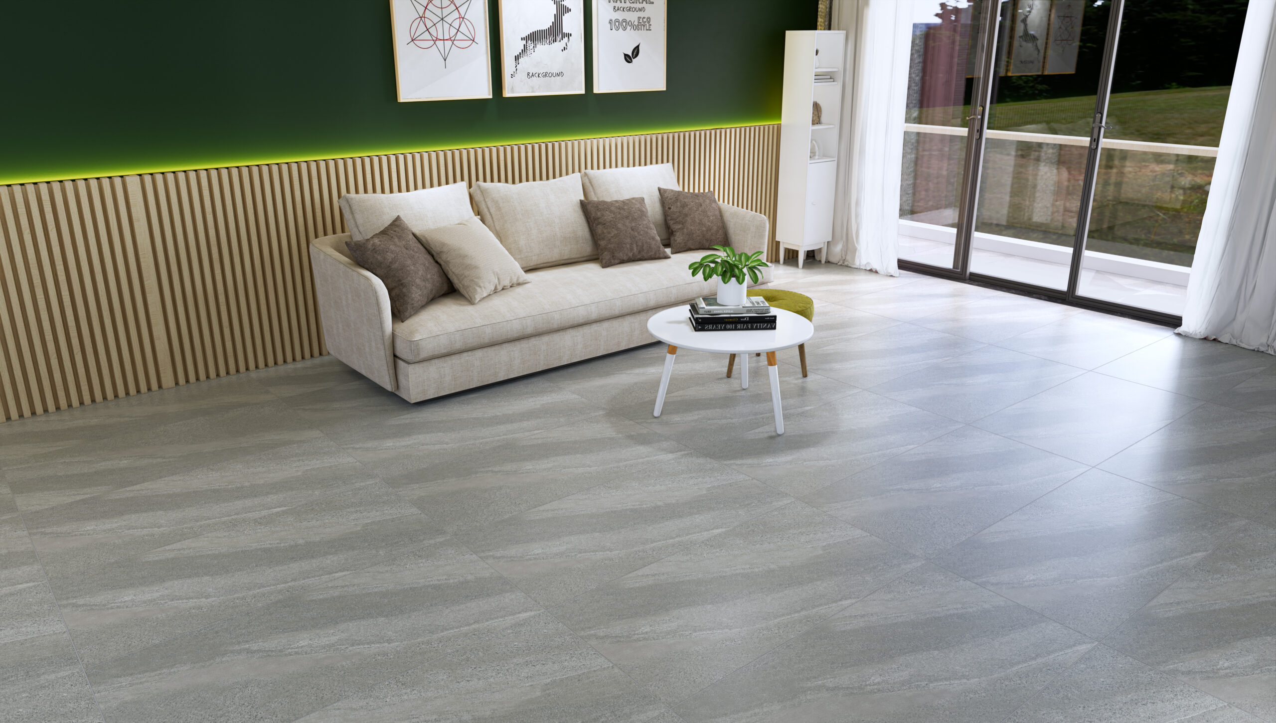 Gạch Lát nền Ý Mỹ 60x120 N61245002RC