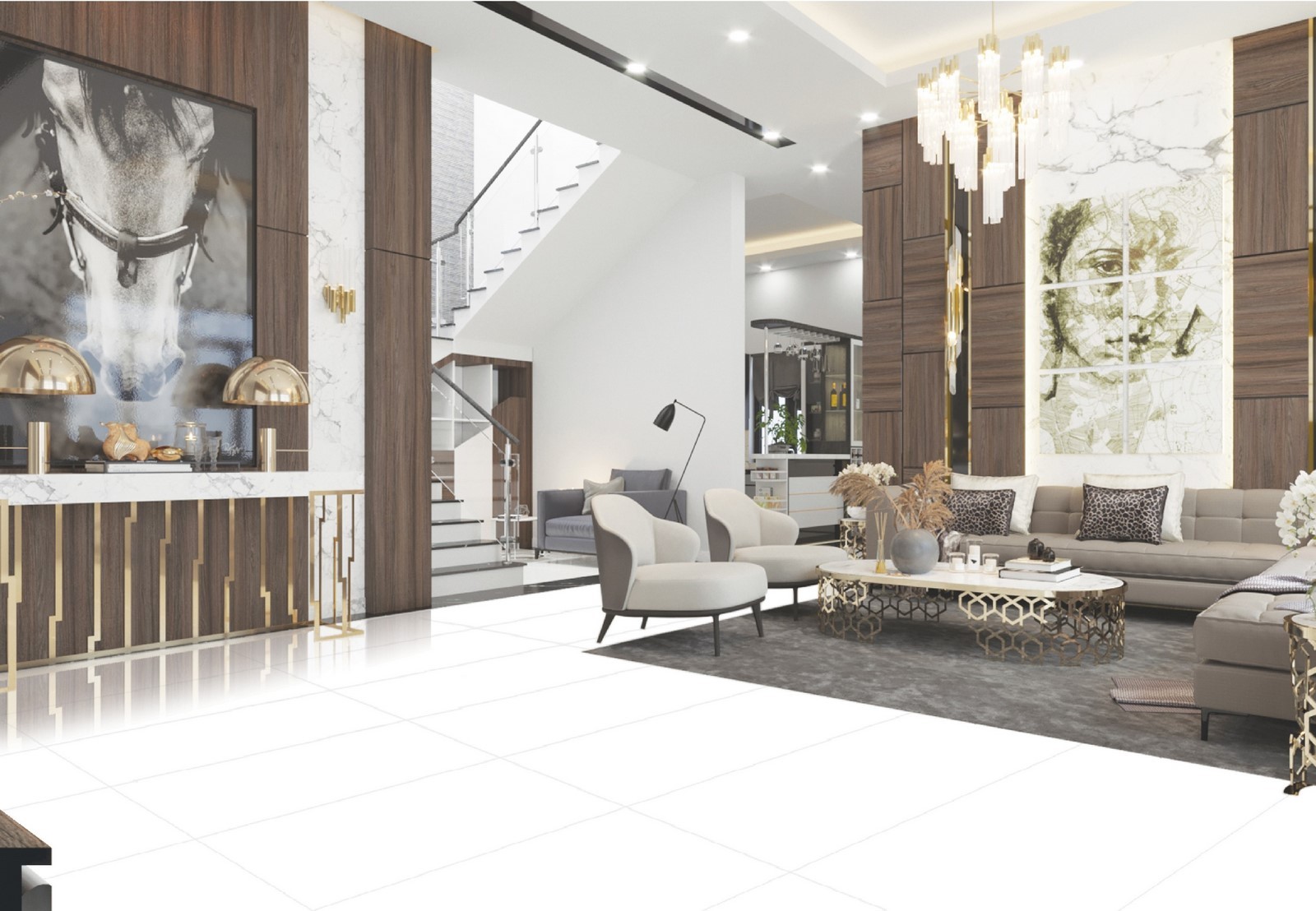 Gạch Lát nền Ý Mỹ 60x120 N6128000 - Ảnh 2