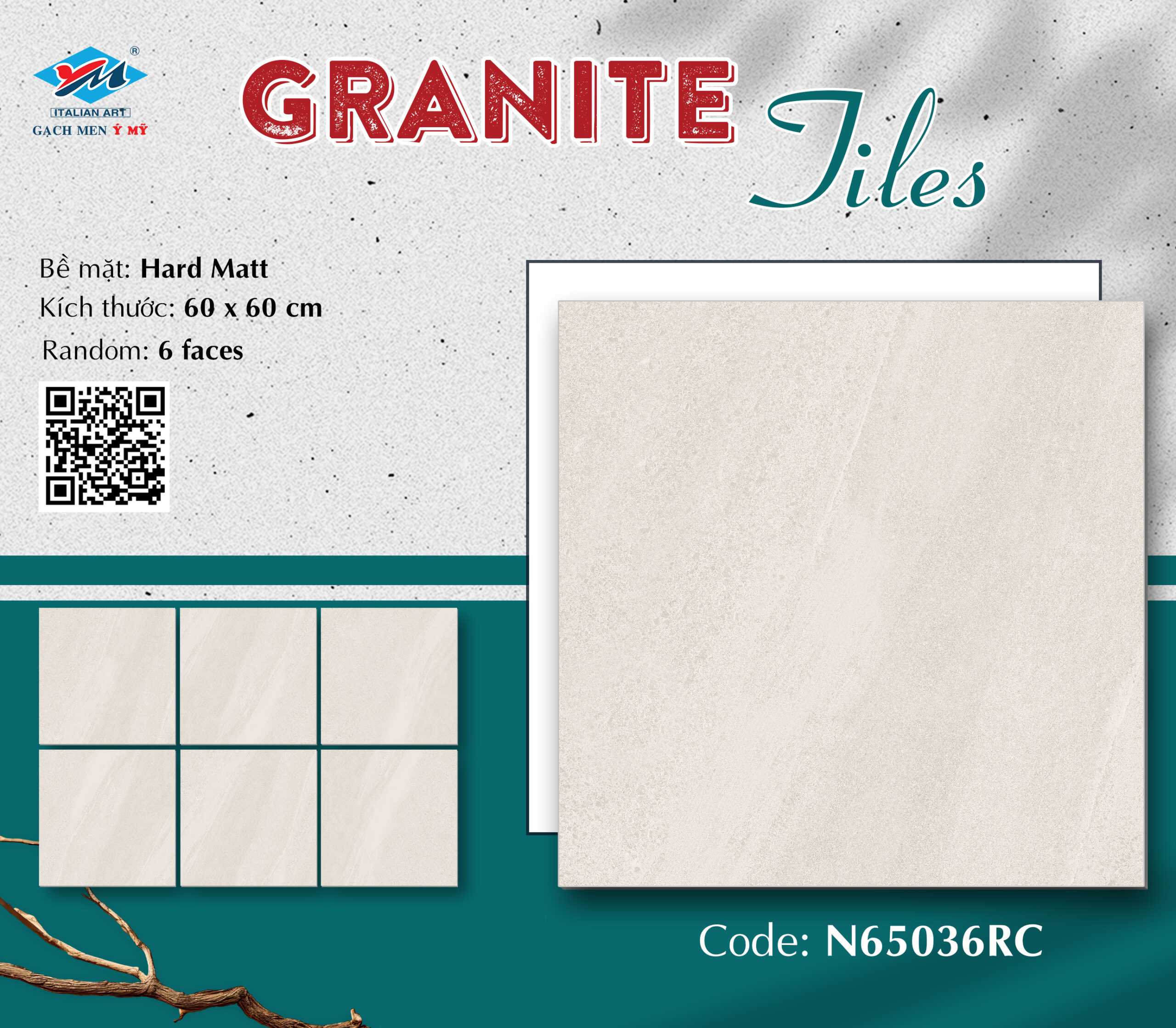 Gạch Lát nền Ý Mỹ 60x60 N65036RC - Ảnh 9