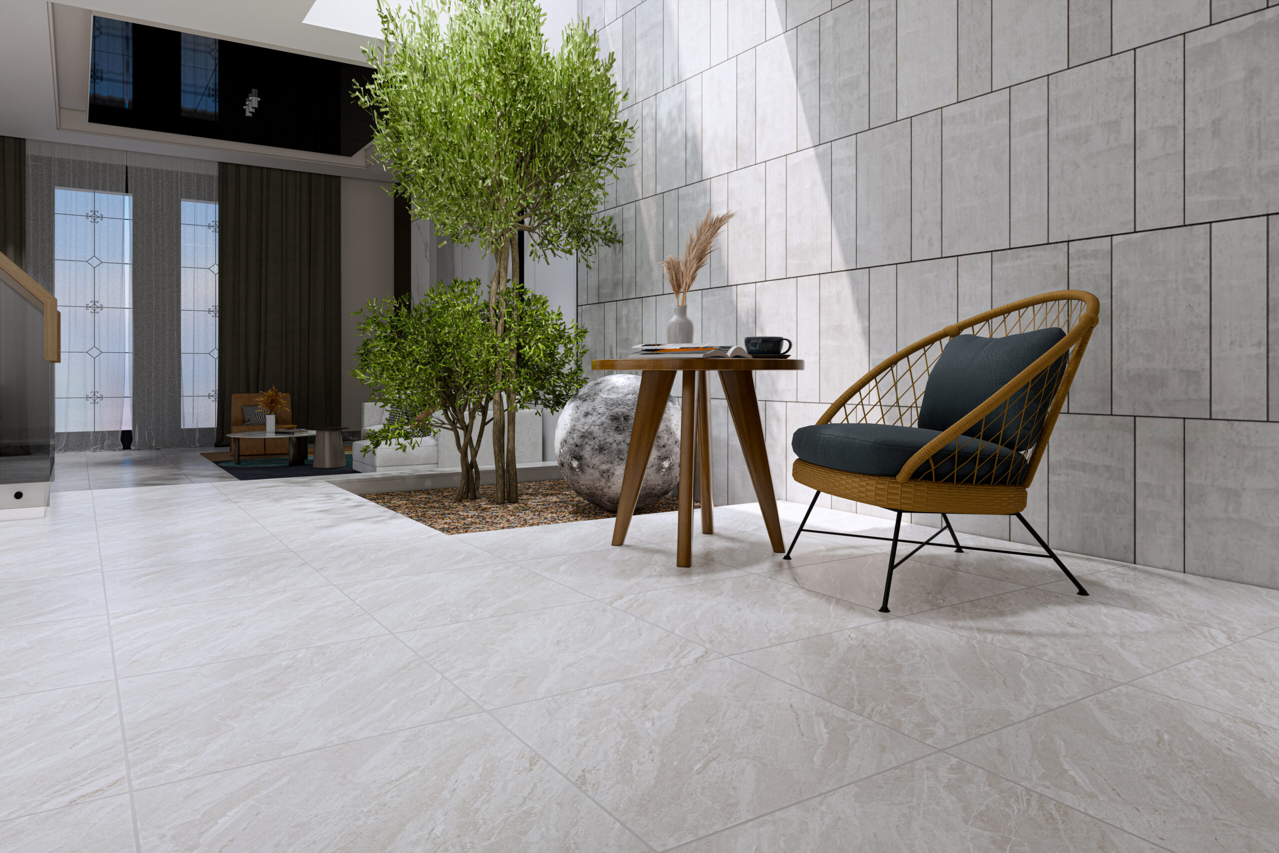 Gạch Lát nền Ý Mỹ 60x60 N65037RC - Ảnh 2