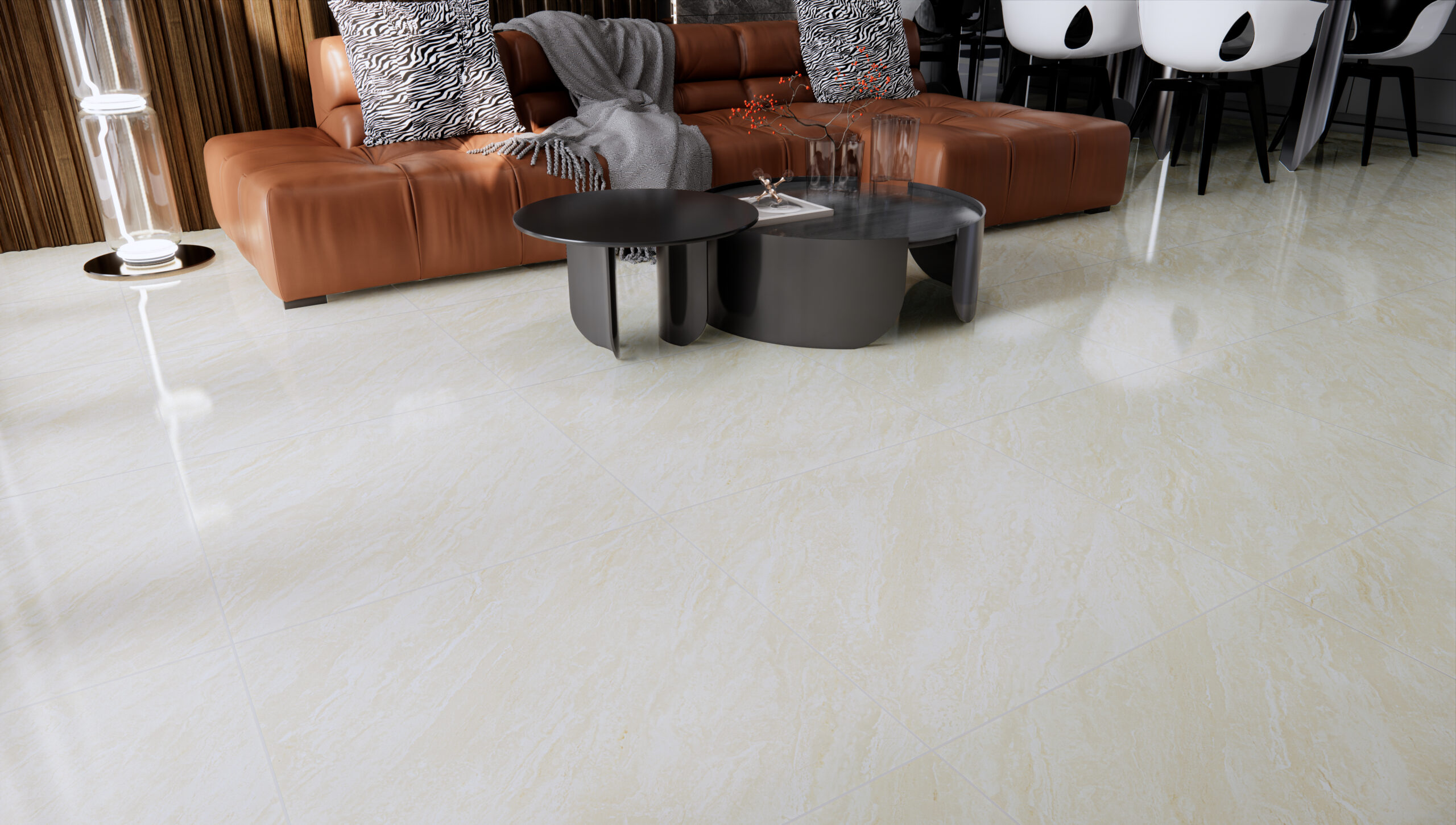 Gạch Lát nền Ý Mỹ 60x60 NT6005R - Ảnh 2