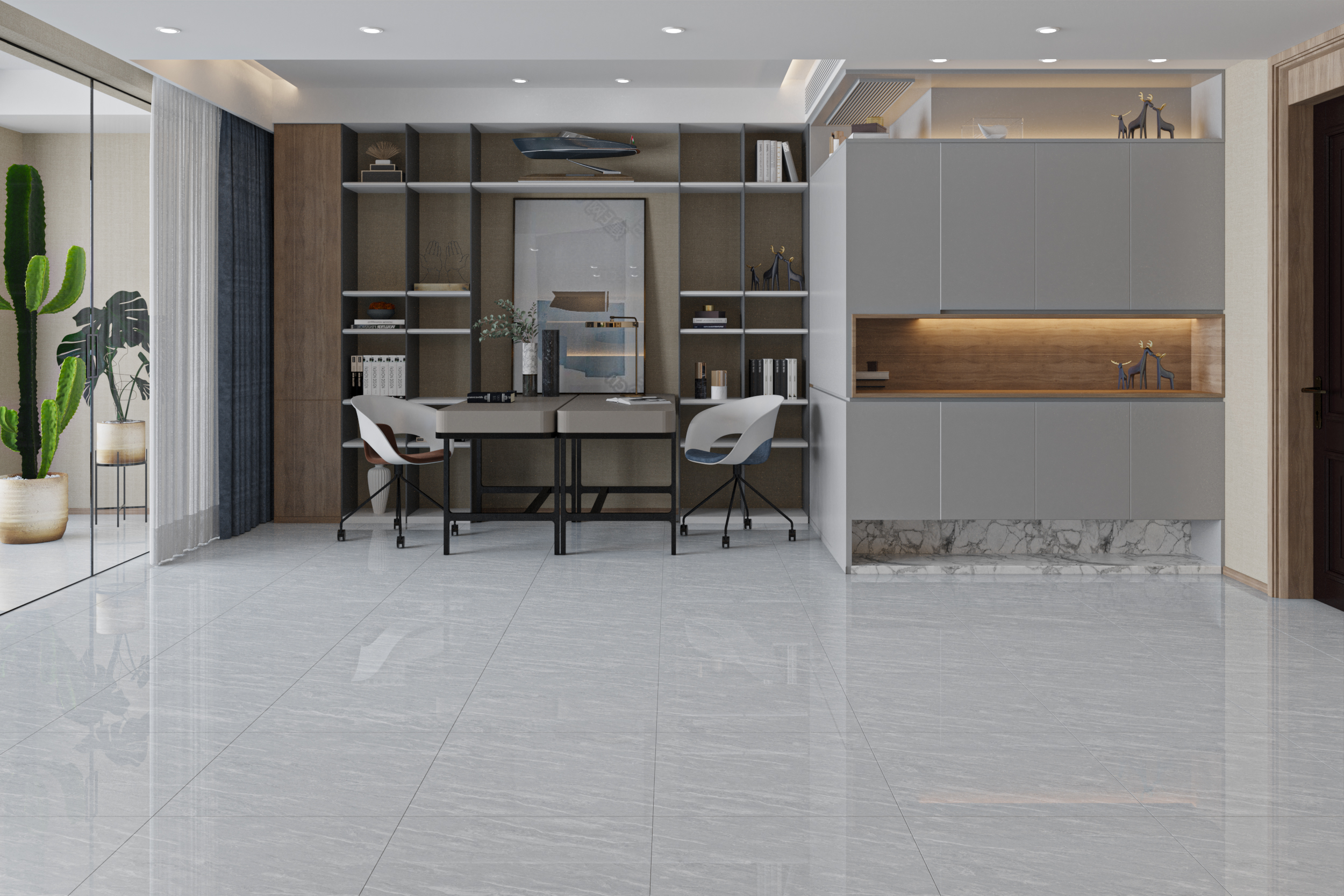 Gạch Lát nền Ý Mỹ 60x60 NT6006R - Ảnh 7