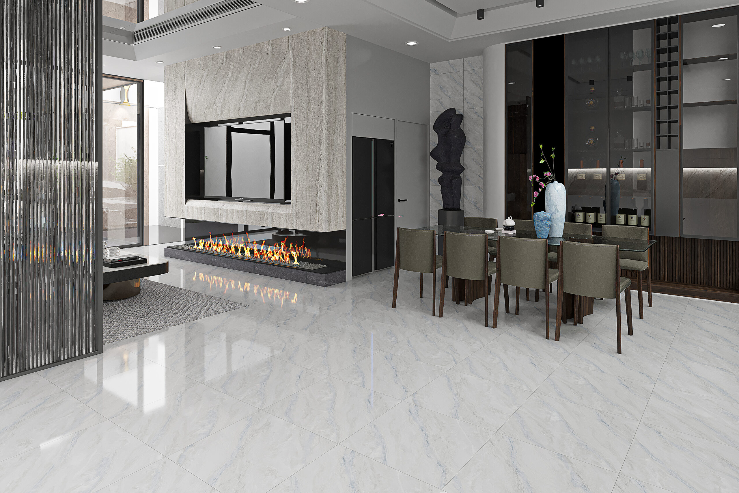 Gạch Lát nền Ý Mỹ 60x60 NT68803R - Ảnh 7