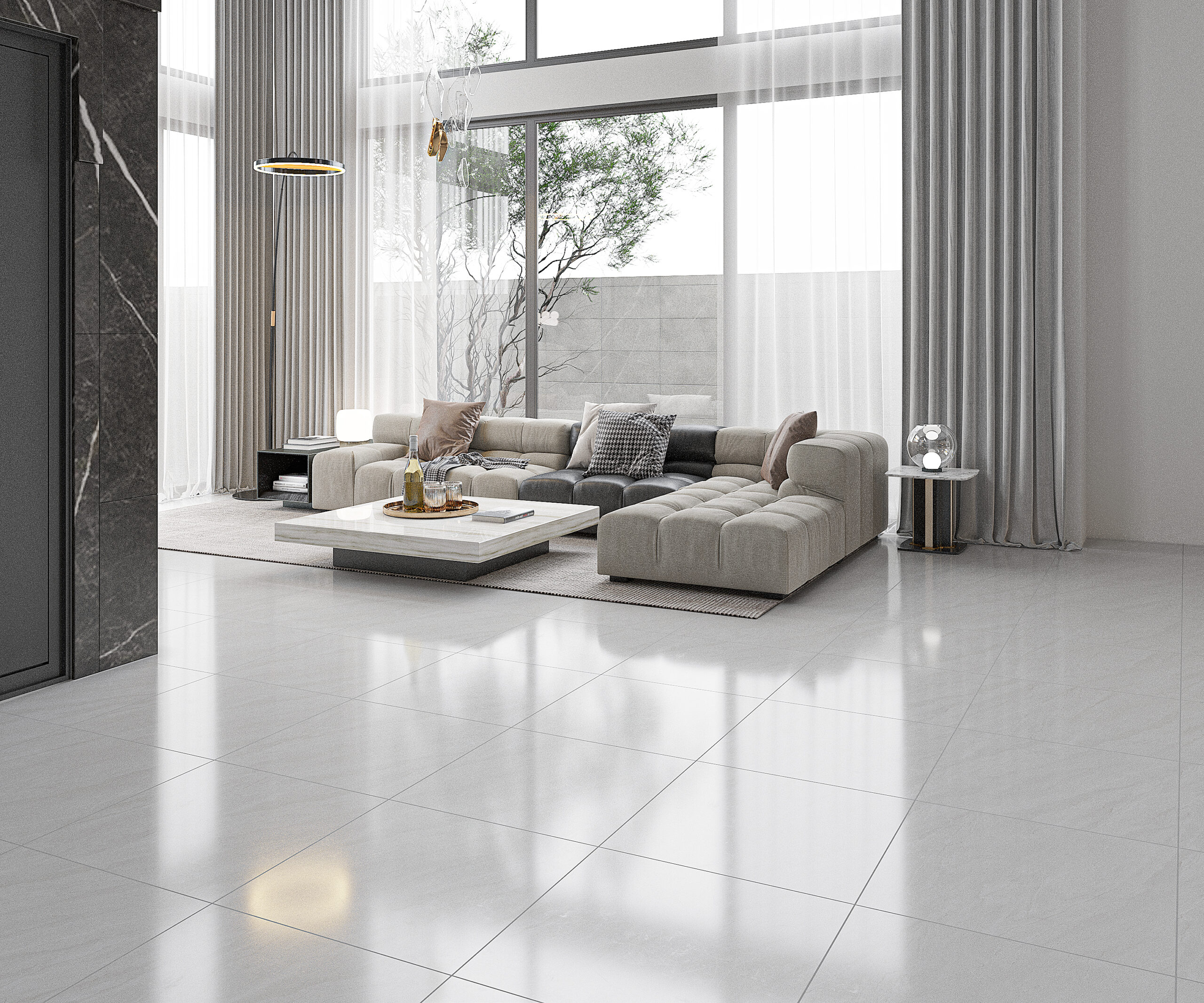 Gạch Lát nền Ý Mỹ 60x60 NT68805R - Ảnh 7