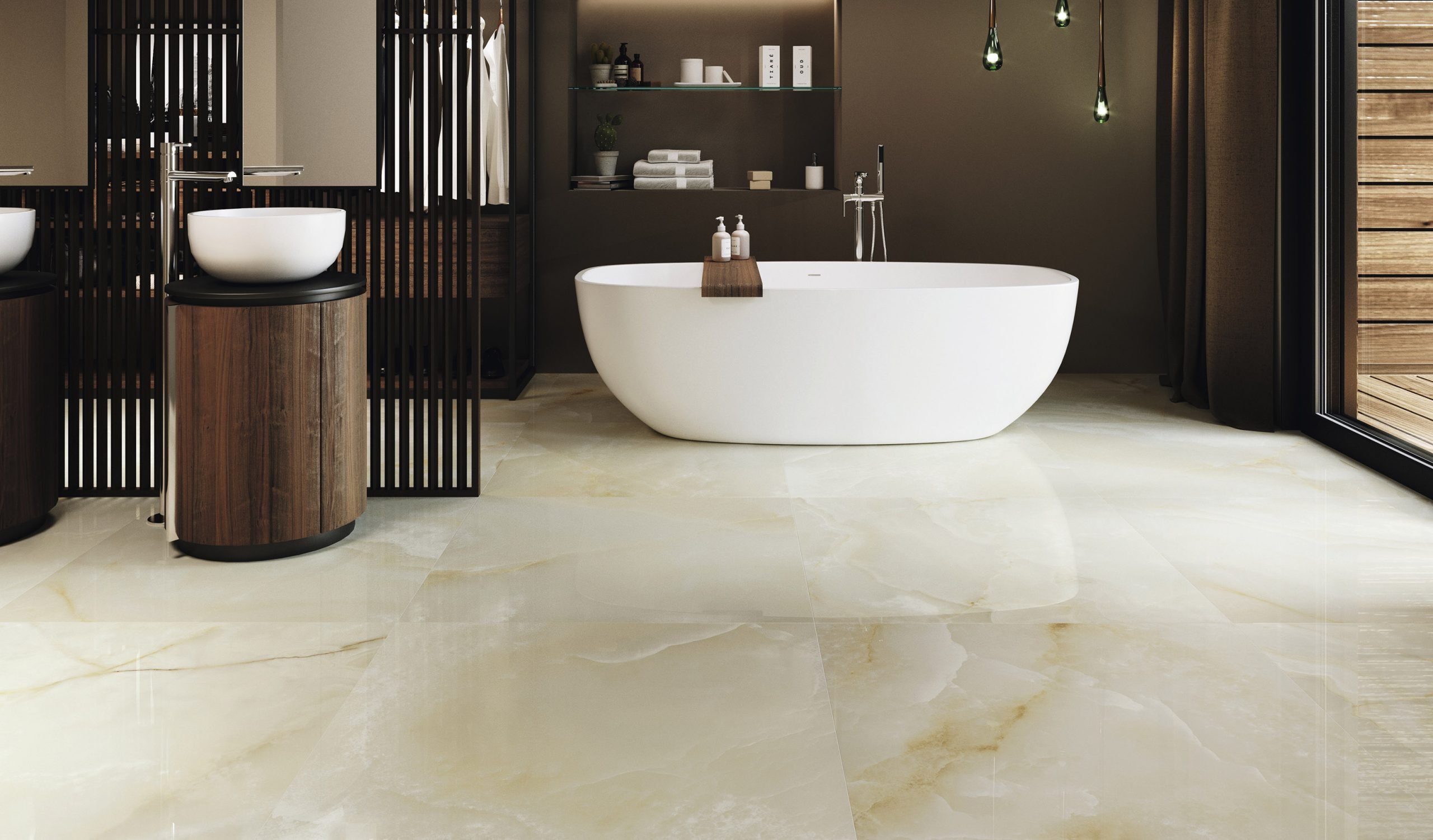 Gạch vân đá marble Vietceramic 90x90 90ONBENP - Ảnh 5