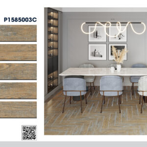 Gạch Lát nền Ý Mỹ 15x80 P1585003C