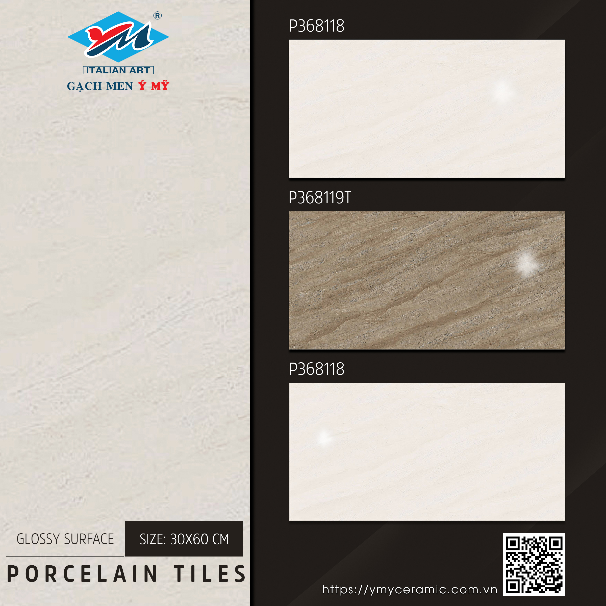 Gạch Ốp tường Ý Mỹ 30x60 P368118 - Ảnh 5