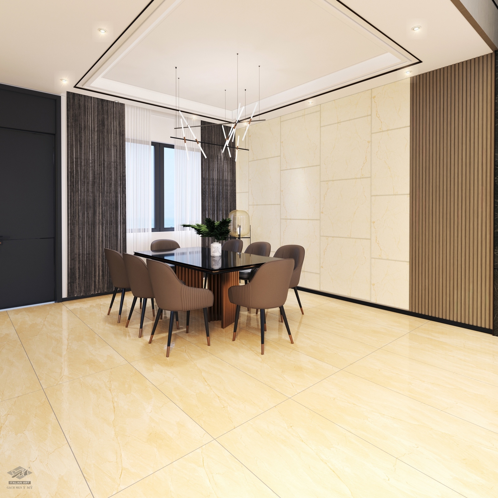 Gạch Lát nền Ý Mỹ 60x120 P6128011C - Ảnh 2