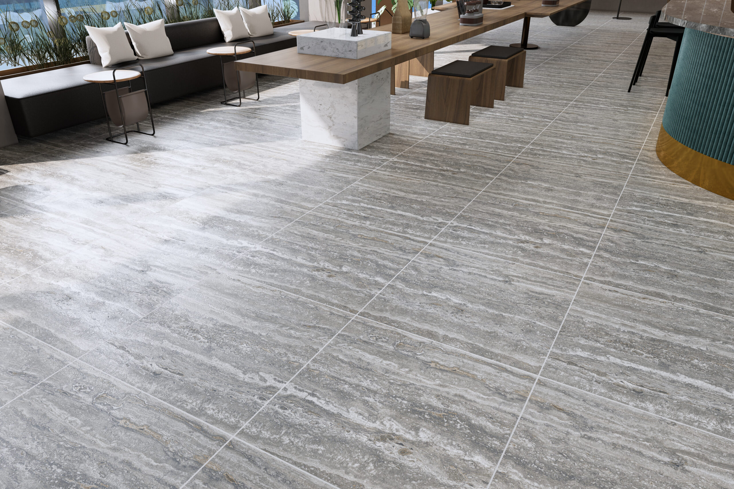 Gạch Lát nền Ý Mỹ 60x60 P64004RK - Ảnh 4