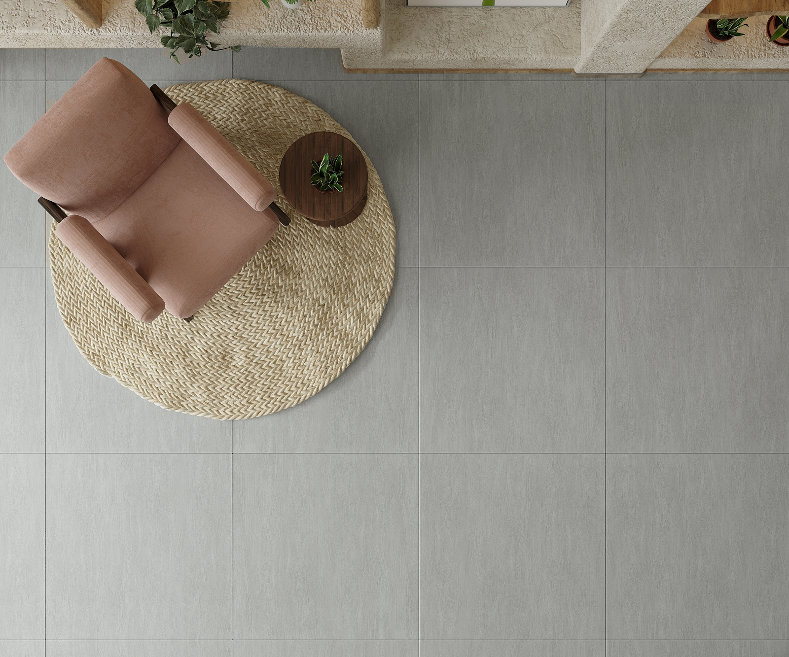 Gạch Lát nền Ý Mỹ 60x60 P65002R - Ảnh 2