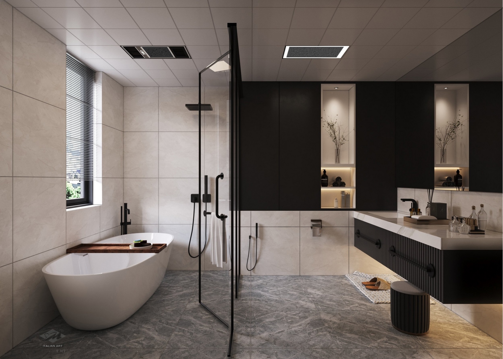 Gạch Lát nền Ý Mỹ 60x60 P65011C - Ảnh 5