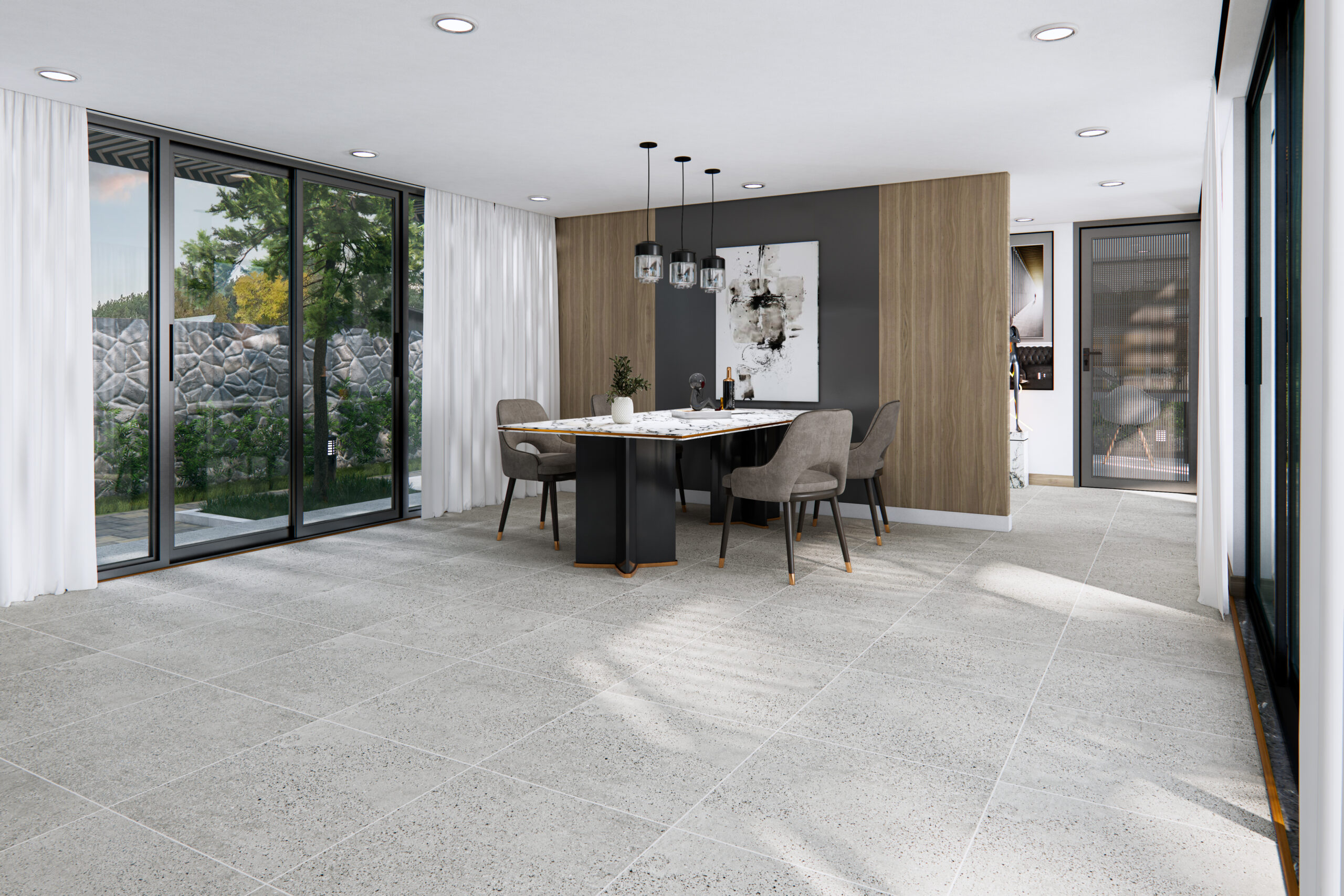 Gạch Lát nền Ý Mỹ 60x60 P65097RMG - Ảnh 7