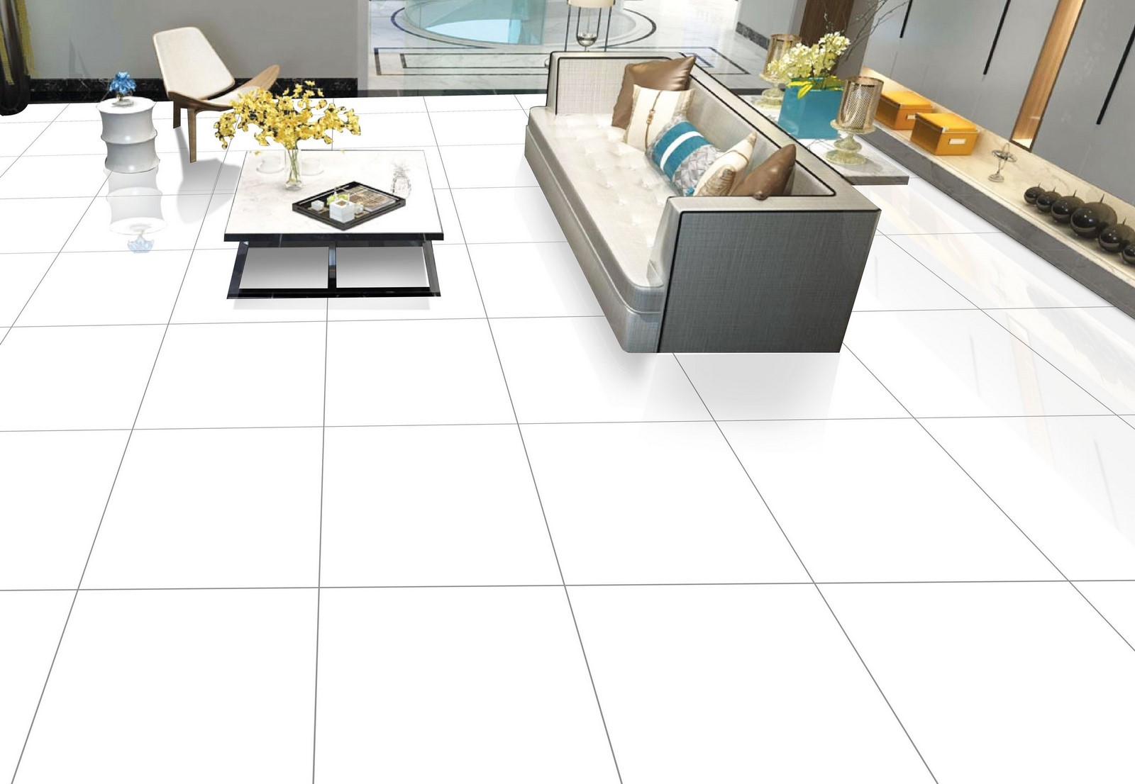 Gạch Lát nền Ý Mỹ 60x60 P68000 - Ảnh 4