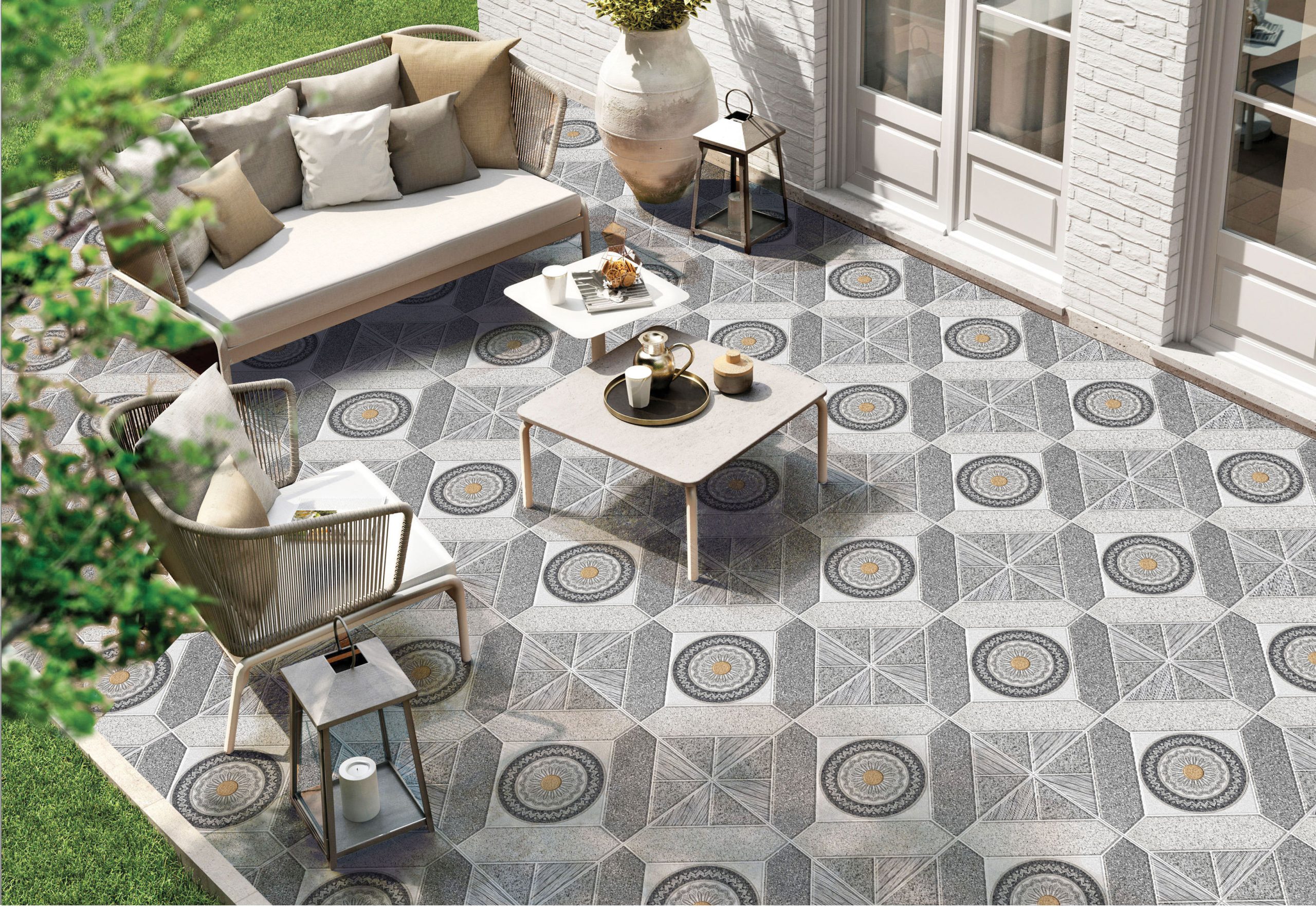 Gạch Sân vườn Ý Mỹ 50x50 C506SE - Ảnh 3