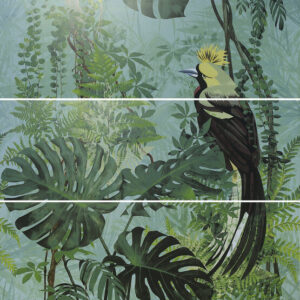 DECOR SET(3) DEF VIRNIA TURQUOISE 40X120