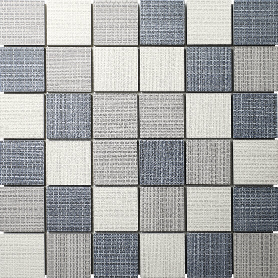 MALLA HABITAT MIX BLUE-SKY-WHITE 30X30 (5X5)