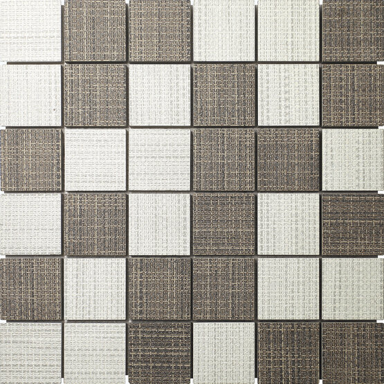 MALLA HABITAT MIX CAPPUCCINO-WHITE 30X30 (5X5)