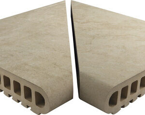 PAR ANGULO PISCINA INT. OXFORD ASHEN 33X33