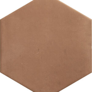 HEXAGON CLAY SALMON 17,5X20,2