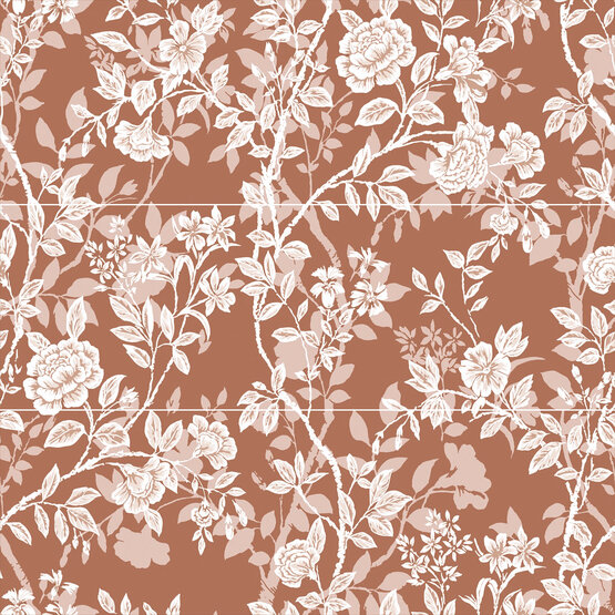 DECOR SET(3) VIVIANE ROUGE 30X90