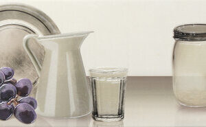 DECOR RAISIN WHITE 20X60