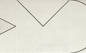 DECOR FORMS II WHITE 20X60