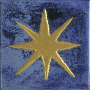 DECOR STAR I MISTY BLUE 12,4X12,4
